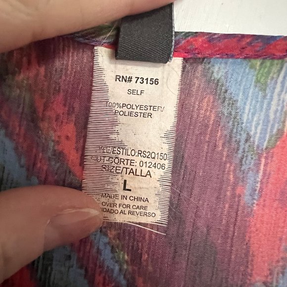 Kenneth Cole Reaction Mini Kaftan / Cover Up - Picture 4 of 5